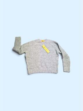 Yellow Label Co/Yëlabel Mohair Crewneck Sweater Heather Grey